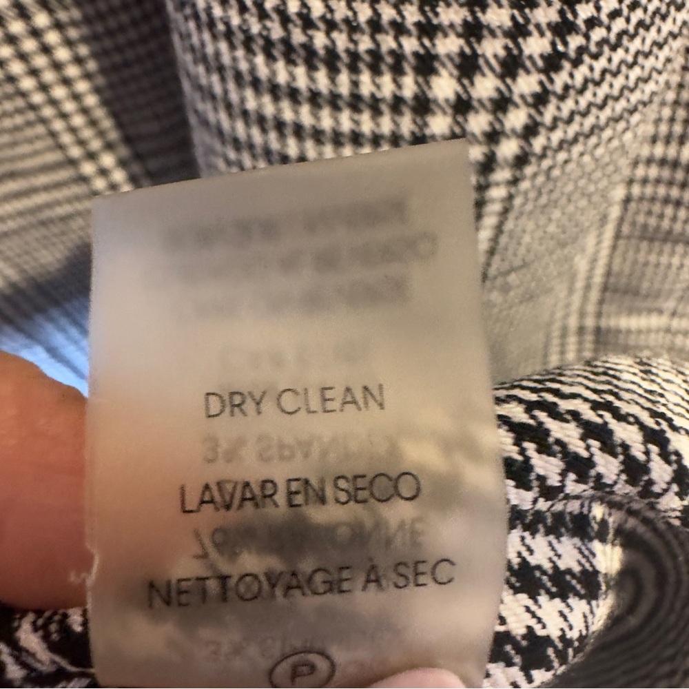 Calvin Klein Gray Plaid Ruffled Sheath Dress - Picture 9 of 10